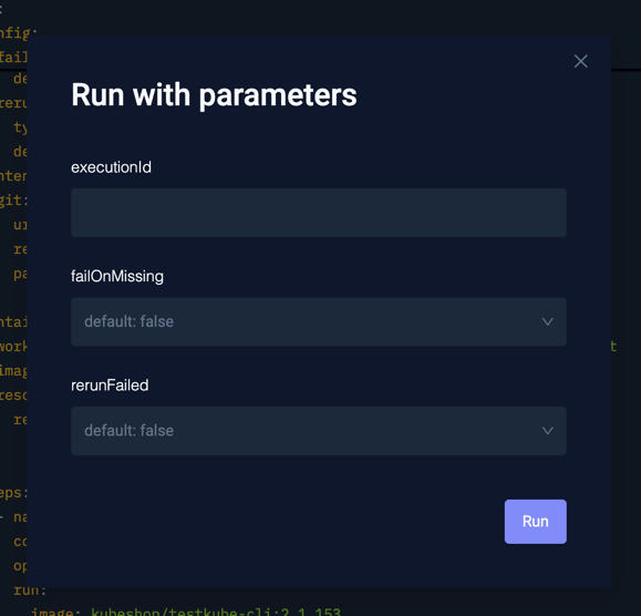 Running Tests Normally